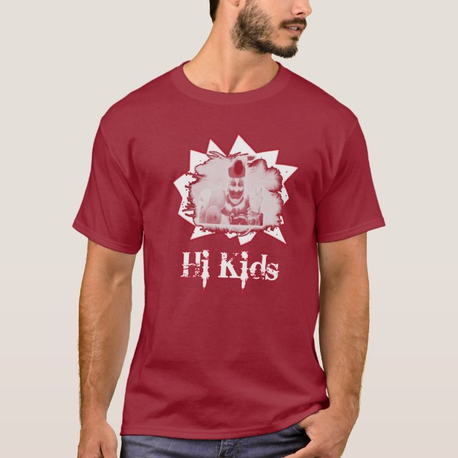 T-shirt enfants de t-chemise-Gacy salut (Devant)