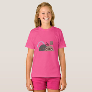 T-shirt Enfants d'été moderne Boho