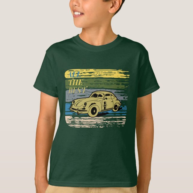 T-shirt Enfants d'été Vintage (Devant)