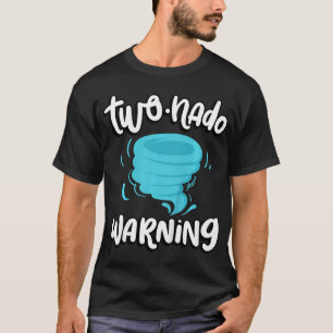T-shirt Enfants Deux nado Avertissement 2e anniversaire To