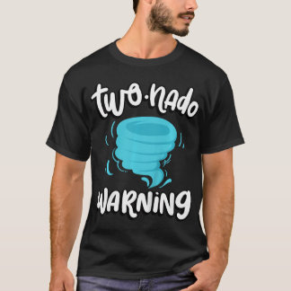 T-shirt Enfants Deux nado Avertissement 2e anniversaire To