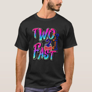 T-shirt Enfants Deux Rapides 2 Curieux Course 2E Anniversa