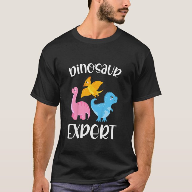 T-shirt Enfants Dino Cute Dinosaur Dinosaures fille Dinosa (Devant)