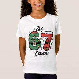 T-Shirt Enfants drôle 67 Noël Lumières Fêtes