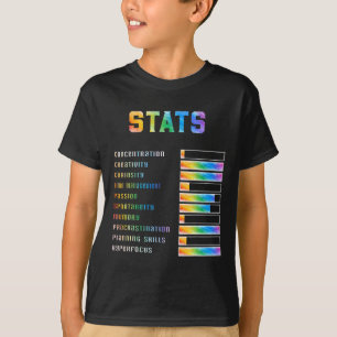 T-shirt Enfants Drôle Avec Statistiques Adhd Neurodiversit