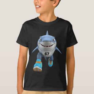 T-shirt Enfants drôles 67 Mème Tralalero Tralala Coureur I