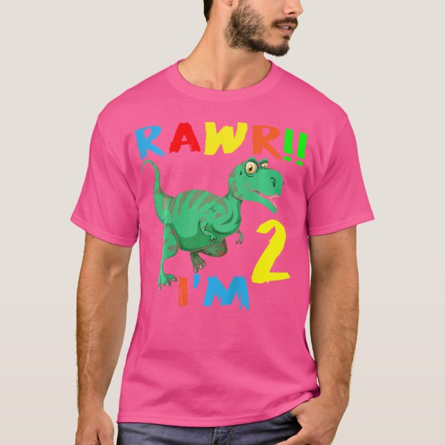 T-shirt Enfants Enfants 2 ans Anniversaire Cadeau Chemise  (Devant)