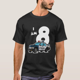 T-shirt Enfants Enfants 8e anniversaire Cinquième enfant B