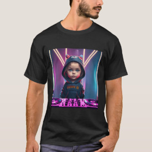 T-shirt Enfants Enfants DJ Disque Jockey Fun Enfant EDM Ch