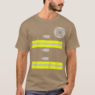 T-shirt Enfants Enfants Pompier Costume Garçons & Filles H