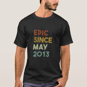 T-shirt Enfants Épic Depuis Mai 2013 Cadeaux 9 Année Garço