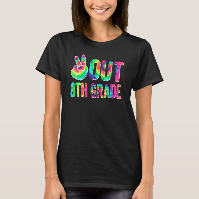 T-shirt Enfants Étudiant hors 8e année Graduation Dernier  (Devant)