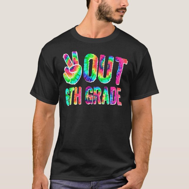T-shirt Enfants Étudiants hors 6e année de diplôme Dernier (Devant)