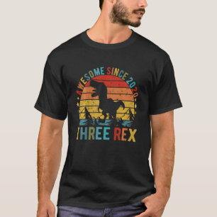T-shirt Enfants fantastiques Depuis 2020, Trois Rex 3e Ann