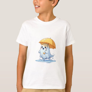 T-shirt Enfants fantômes dans une flaque d'eau joyeuse