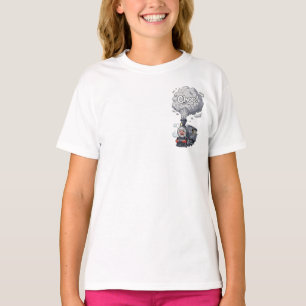T-shirt Enfants fou furieux de la locomotive à vapeur Choo