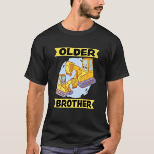 T-shirt Enfants Frère aîné 2023 Excavateur de Digger Dredg