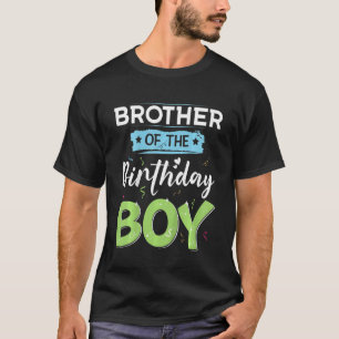 T-shirt Enfants Frère De L'Anniversaire Garçon Big Brother