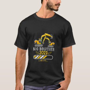 T-shirt Enfants frères Big Brother excavatrice 1