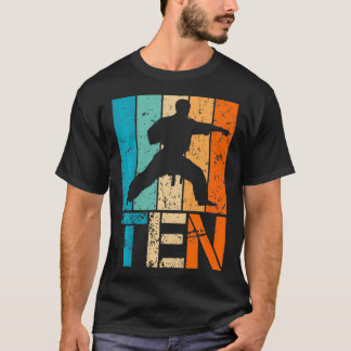 T-shirt Enfants Funny 10e Taekwondo Anniversaire Bir 10 an