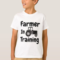 Enfants Funny Tracteur Garçon Fermier dans Tracteu