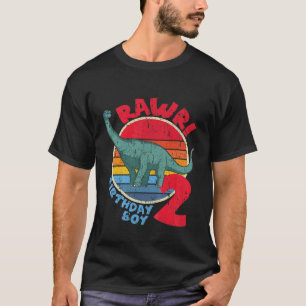 T-shirt Enfants Garçon 2E Anniversaire I Rawday ! Brachios