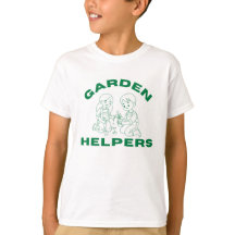 T-Shirt Enfants (garçon et fille) Aides de Jardin