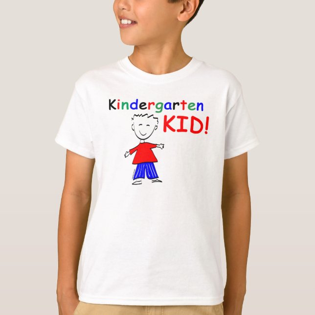 T-shirt Enfants Garçons de jardin d'enfants (Devant)