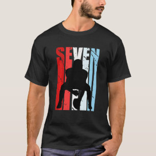 T-shirt Enfants garçons Football américain 7e anniversaire