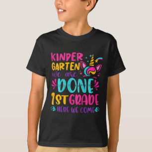 T-shirt Enfants Gardergarten Fait 1ère Année Dernière Jour