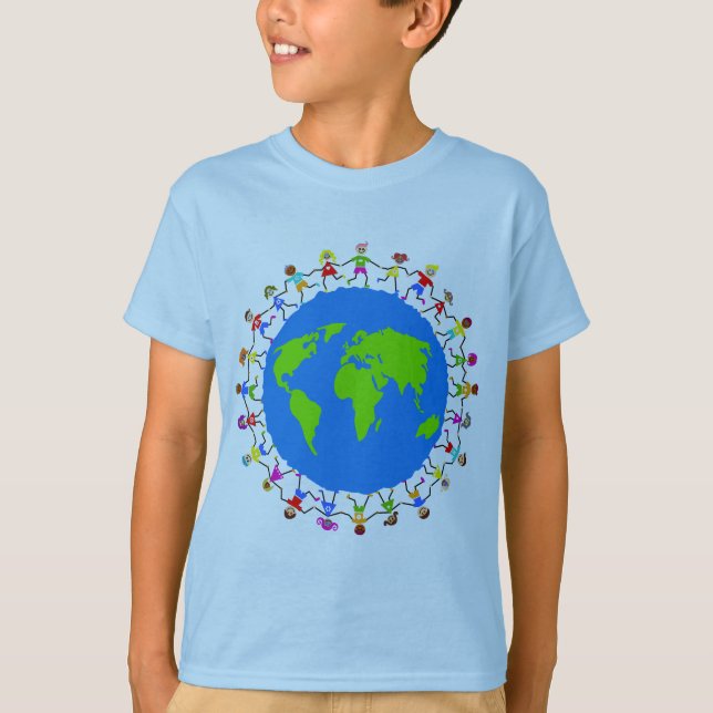 T-shirt Enfants globaux (Devant)