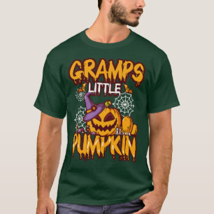 T-shirt Enfants Gramps Petit Citrouille Petit-Enfant Hallo