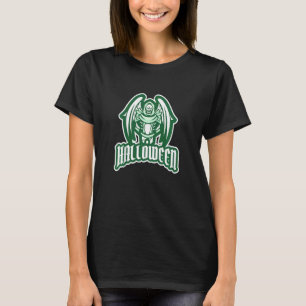 T-shirt Enfants Green Halloween Garçons Grim Reaper Angel 