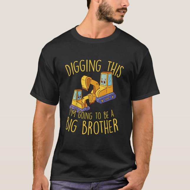 T-shirt Enfants Grossesse Faire-part Je vais être un grand (Devant)