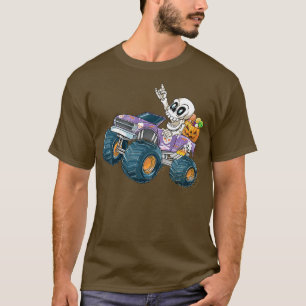 T-shirt Enfants Halloween Chemises Garçons Toddler Squelet