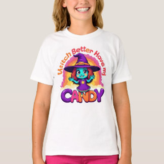 T-shirt Enfants Halloween drôle