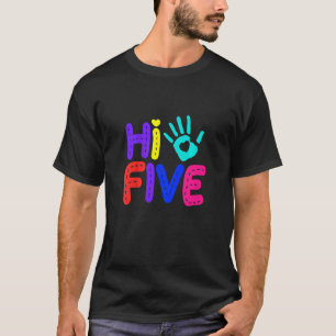 T-shirt Enfants High Cinq 5e anniversaire garçon 5 ans Ann