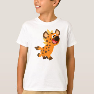 T-shirt Enfants Hyena pour petit dessin mignon