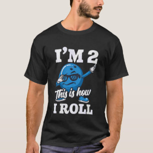 T-shirt Enfants I'm 2 Voici comment je roule 2e anniversai