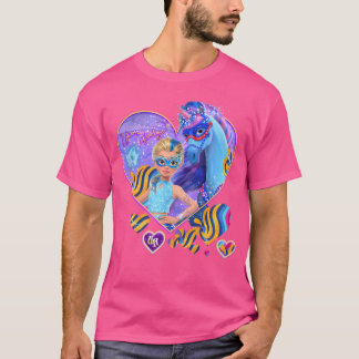 T-shirt Enfants Isabel et River Fairy Moon Masquerade Ball