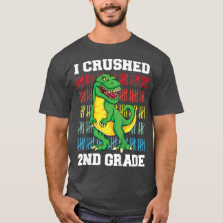 T-shirt Enfants J'ai écrasé Dinosaure de 2e année TRe Dern