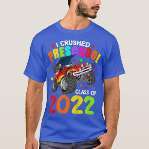 T-shirt Enfants J'ai écrasé le Monster de l'école maternel