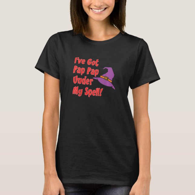 T-shirt Enfants J'ai Pap Pap Pap Under My Spell Grand-fill (Devant)