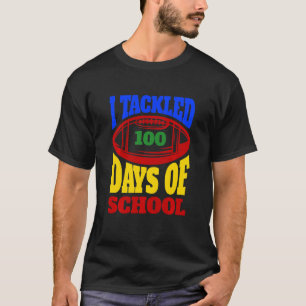 T-shirt Enfants J'Ai Touché 100 Jours De Golf Scolaire Gar