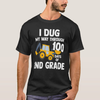 T-shirt Enfants J'Ai Traversé Mon Chemin Pendant 100 Jours