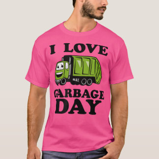 T-shirt Enfants J'aime Jour des orduresPetits garçons Cami