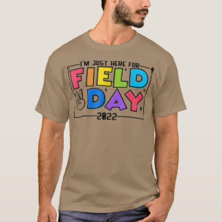 T-shirt Enfants Je suis juste ici pour la journée de terra