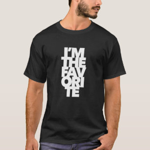 T-shirt Enfants Je suis la préférée Funny Famille Cadea