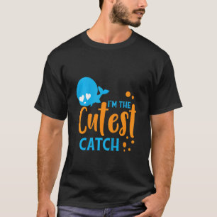 T-shirt Enfants Je suis le plus mignon Kid pêche petit poi