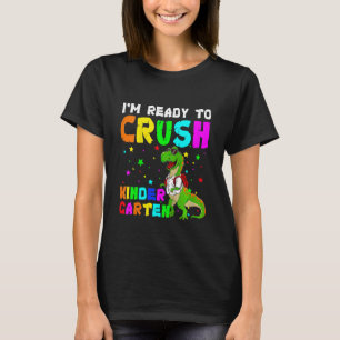 T-shirt Enfants Je suis prêt à croiser la maternelle Rex R